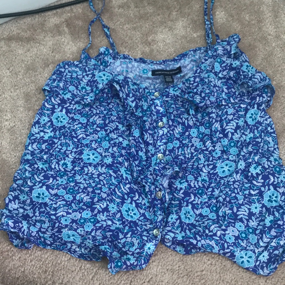 American Eagle floral tank top